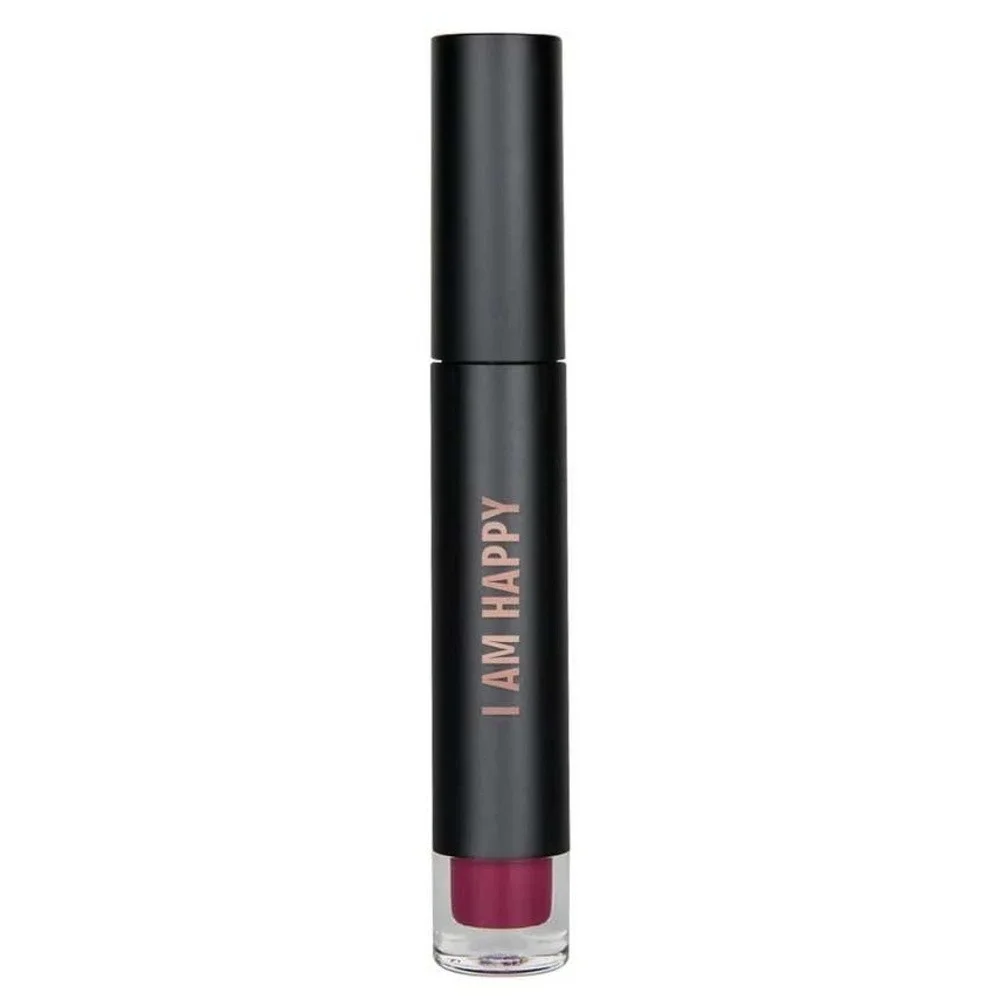 RealHer Moisturizing Lip Gloss I Am Happy Berry Pink Vegan Cruelty Free NEW